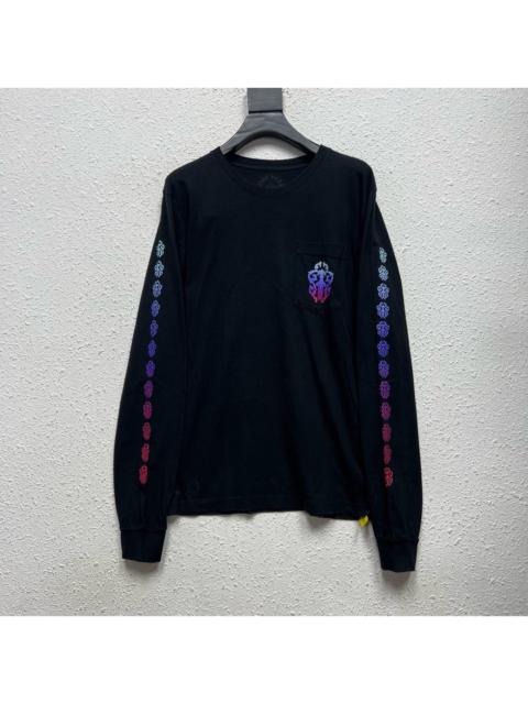 Chrome Hearts Chrome Hearts Colorful Logo Sword Pocket Long Sleeve