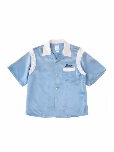 visvim DOUGLAS SHIRT S/S BLUE