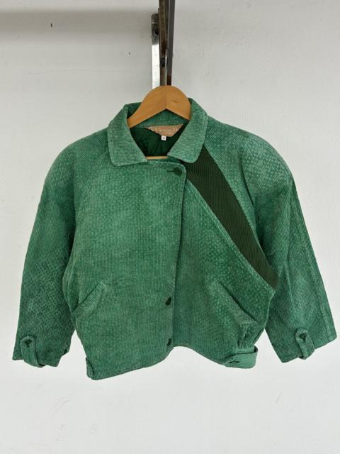 Dior Dior 80s Vintage Hedi Slimane Corduroy Jacket Green