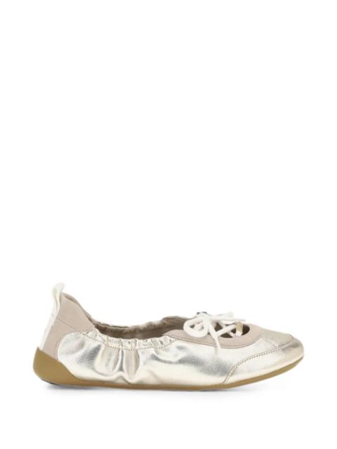 Chloé Kick Ballerina Sneaker in Palladium