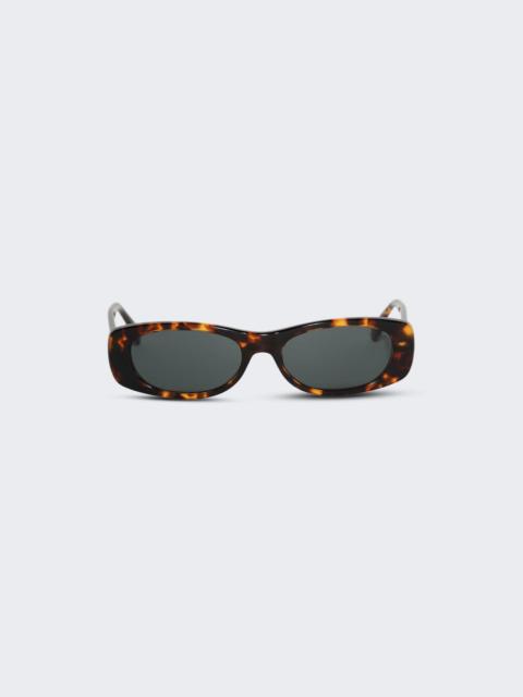 FENDI Ff Squared Sunglasses Havana