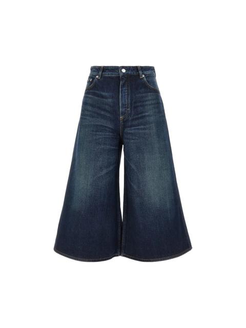 Alaïa Alaia Women Denim Palazzo Shorts