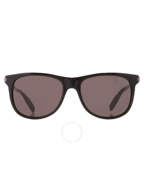 Montblanc Grey Square Men's Sunglasses MB0031S 001 55