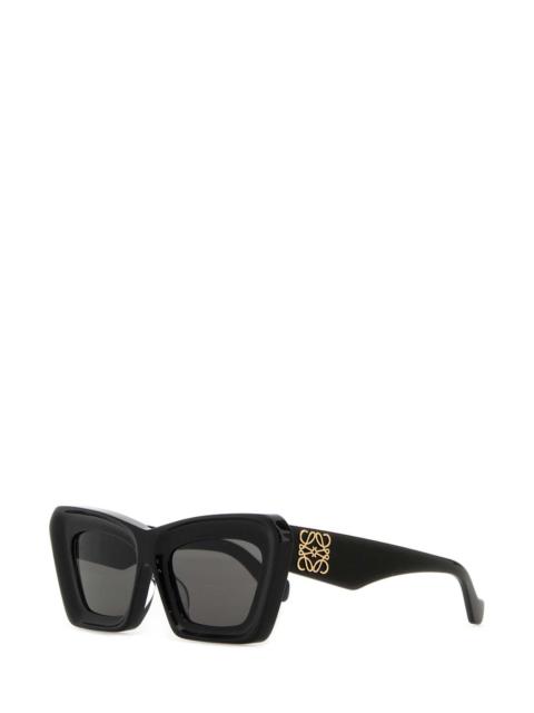 Loewe Loewe Women Black Acetate Sunglasses