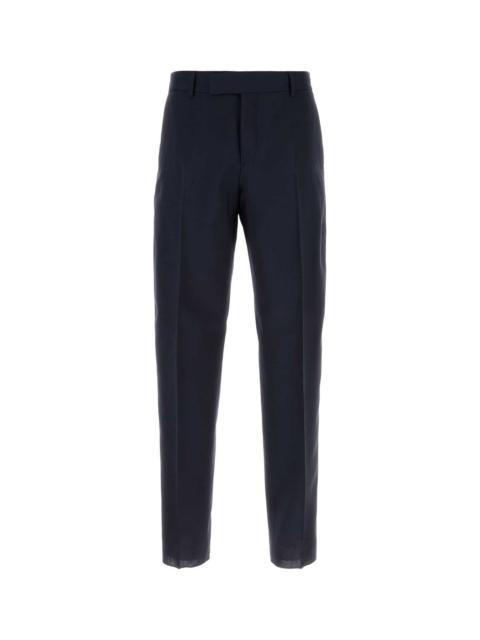 FENDI Fendi Men Navy Blue Twill Pant