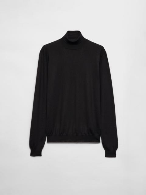 Prada Cashmere and silk turtleneck sweater