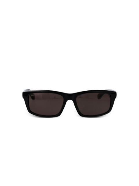 BALENCIAGA rectangle-frame sunglasses