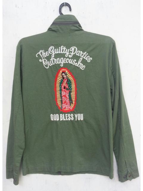 WACKO MARIA Rare !!! The Guilty Parties Kill City Military Jacket Style