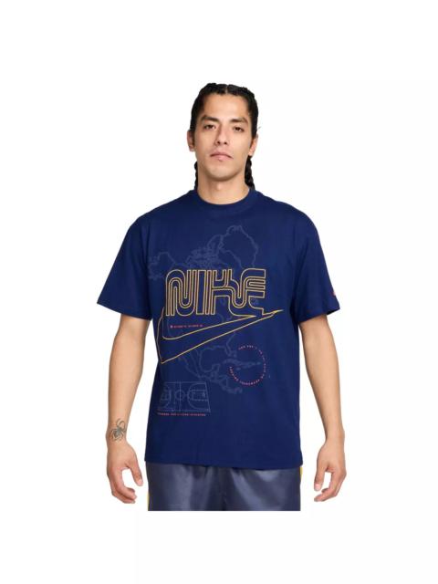 Nike Men's Sportswear Max90 Tee-Blue