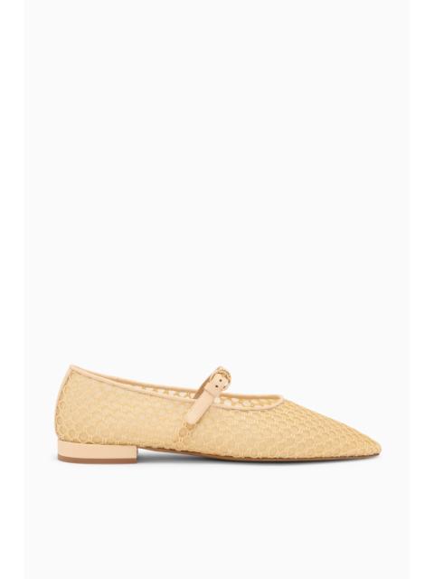 ULLA JOHNSON Isobel Mesh Ballet Flat