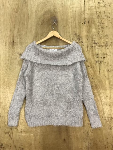 Other Designers Japanese Brand - Emsexcite Mohair Drop Shoulder Shaggy Knit Sweater