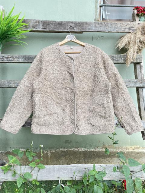 Other Designers Uniqlo - Uniqlo Sherpa Fleece Button Pocket Jacket