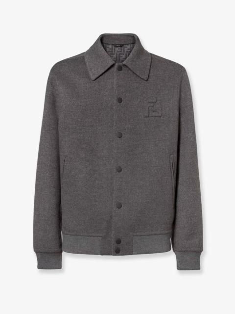 FENDI Fendi Double Wool Jacket With Ff Detail