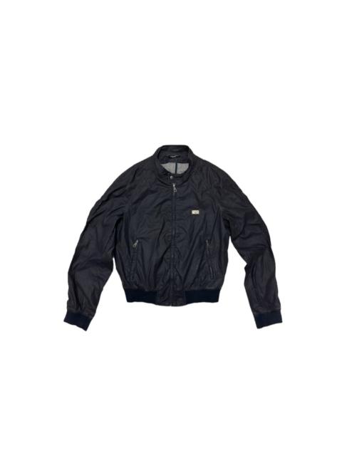 Dolce & Gabbana VTG Distress Dolce & Gabbana Logo Plaque Jacket