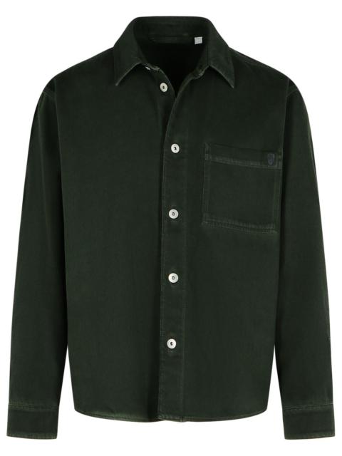 Burberry Burberry Green Cotton Shirt Men