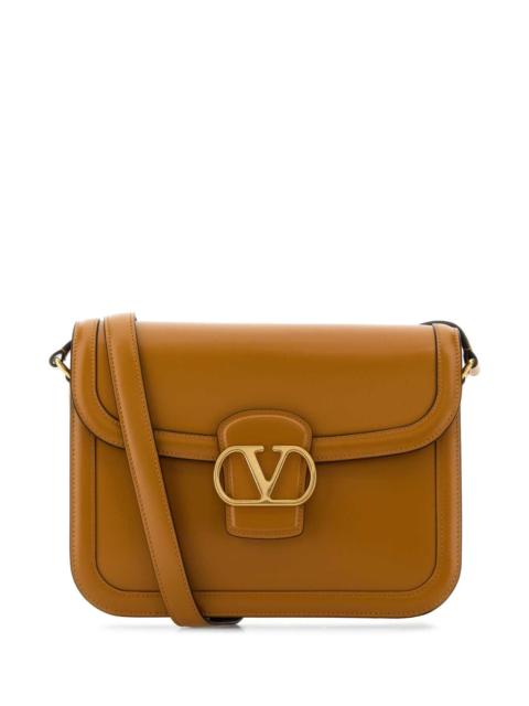 Valentino Valentino Garavani Women Camel Leather 9To5 Shoulder Bag