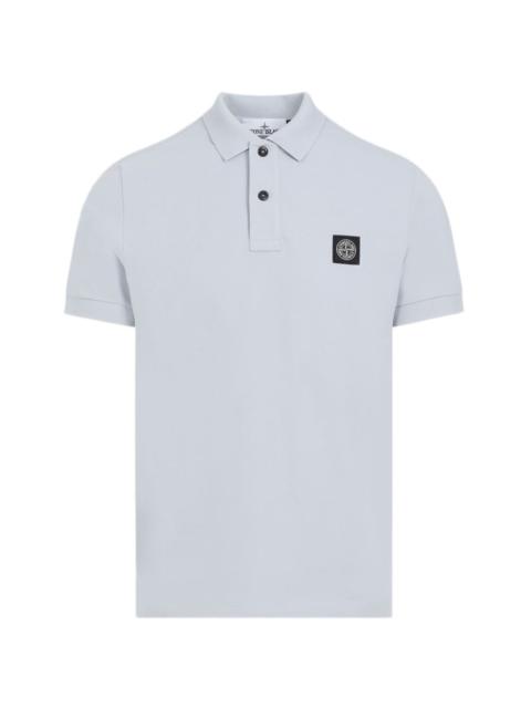 Stone Island Stone Island Men Logo Cotton Polo Shirt