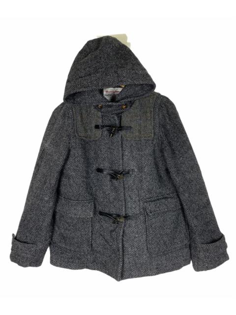 Other Designers Harris Tweed - Harris Tweed x Sevenday Sunday Wool Hoodies Duffle Jacket