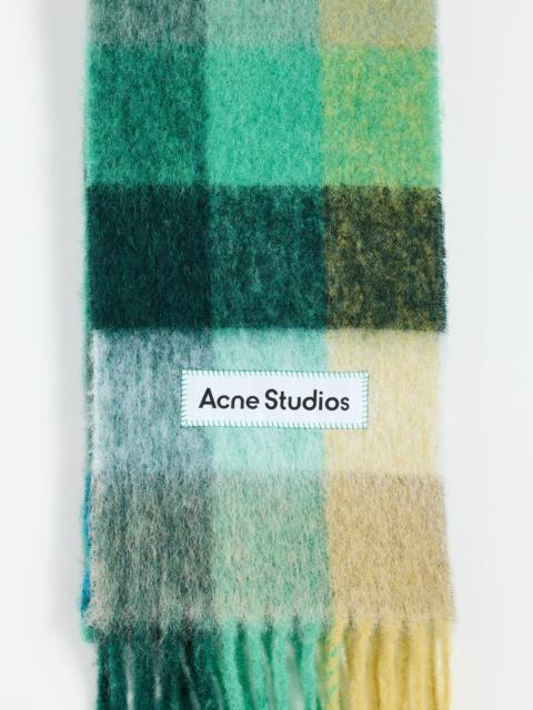 Acne Studios Checked Scarf