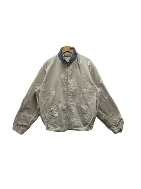 Vintage 90s Karl Helmut Jacket Zipper nice design