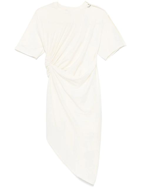 MUGLER piercing-detail midi dress