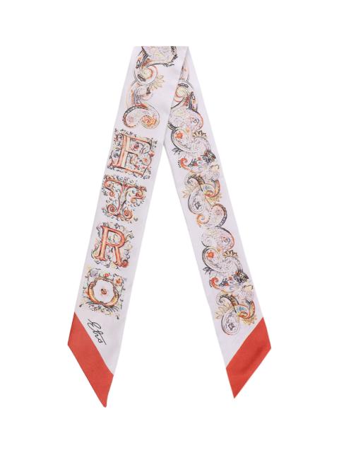 Etro Silk Bandeau With Paisley Print