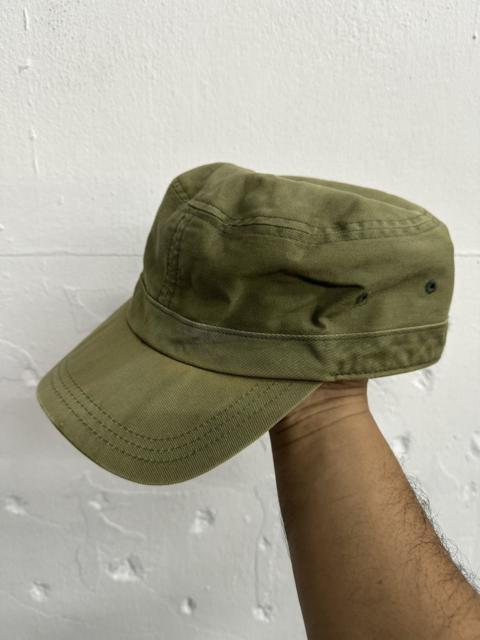 Other Designers Vintage - 90’s BEAMSBOY ARMY Leather Strap Hat