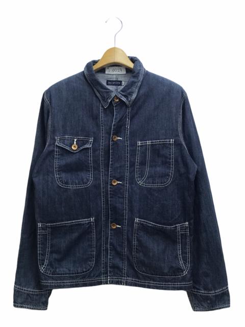 Other Designers Designer - HALATION DENIM WORKER JACKET