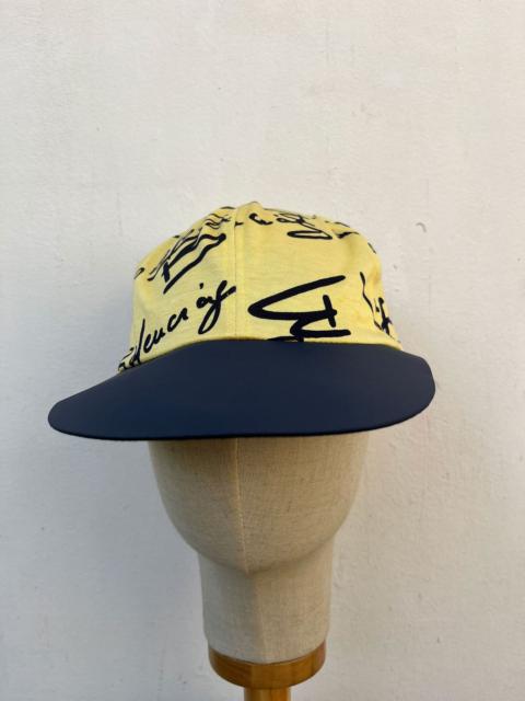 BALENCIAGA Vintage Balenciaga Signature Fitted Hat