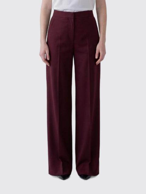 Max Mara Max Mara Women Max Mara High-Waisted Flared Cri�Pe Trousers With Slash Pockets
