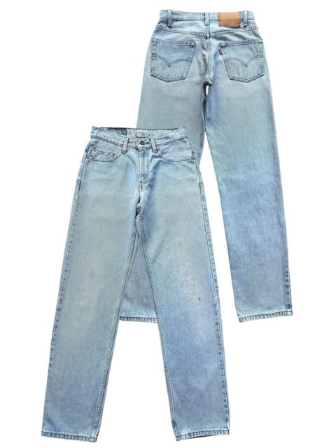 Levi's Vintage 90s Levis 505 Batwing Tag Stone Wash Jeans 28x32