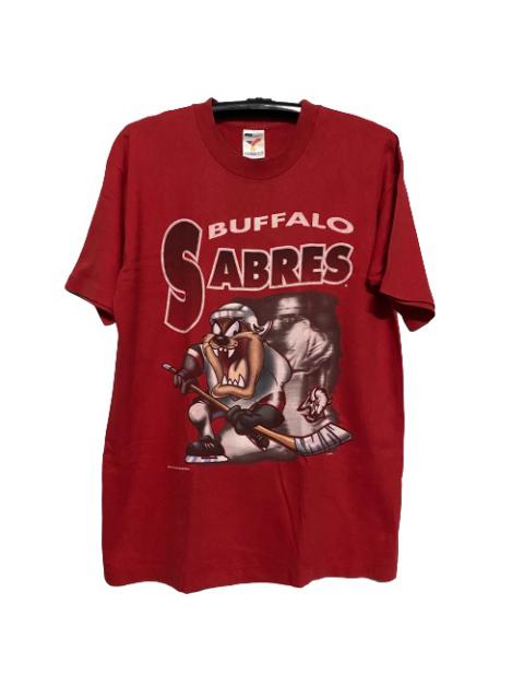 Other Designers Vintage - Vtg Tazzmania Warner Bros x Buffalo Sabres Team Shirt