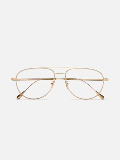 CUTLER AND GROSS 0002 AVIATOR OPTICAL GLASSES