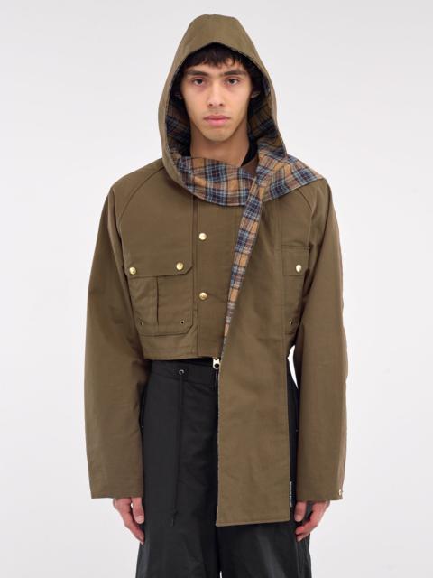Kapital Oil Coated Rabbit Gale Parka