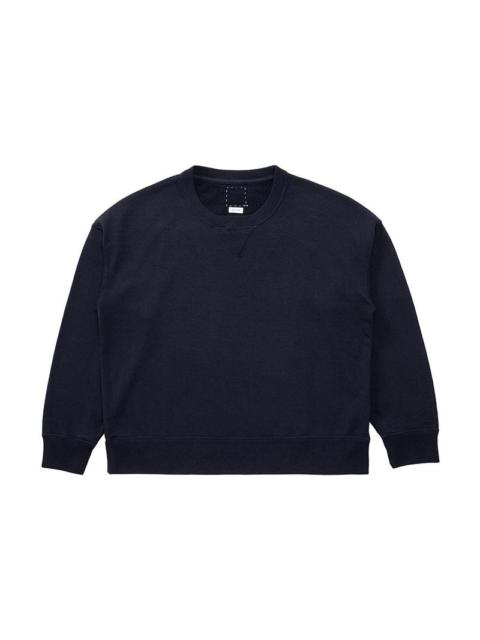 visvim JUMBO SB SWEAT L/S (SUPERFINE) NAVY