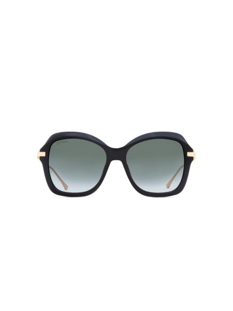 Tessy butterfly-frame sunglasses