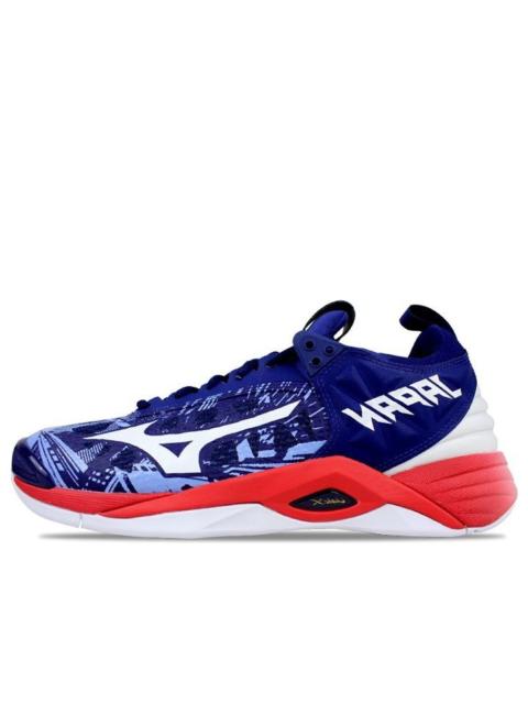 Mizuno Mizuno Wave Momentum 2 Blue/Red V1GA191164
