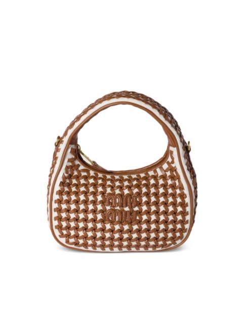 Wander woven shoulder bag