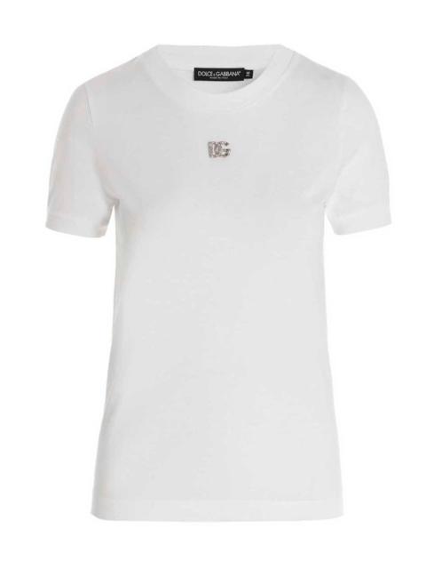 Dolce & Gabbana Dolce & Gabbana Women Logo T-Shirt