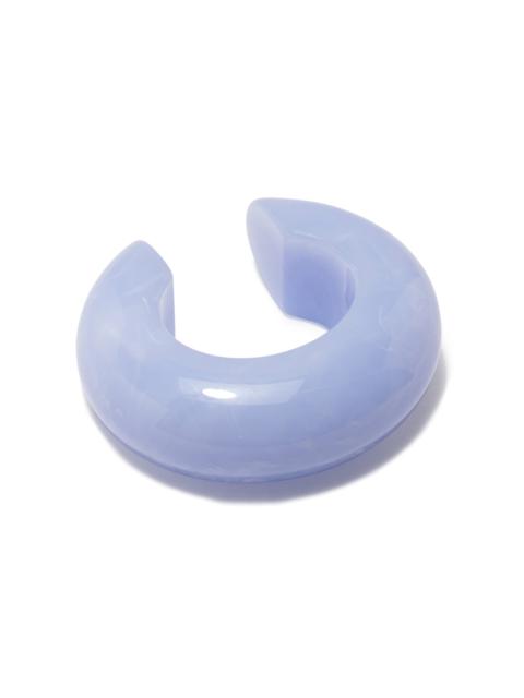 LIZZIE FORTUNATO Arc Cuff In Marbled Blue Lace blue