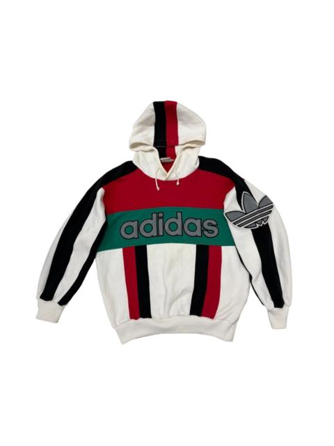 adidas 🔥Rare Vintage 90s Adidas Descente Spellout Hoodie Big Logo