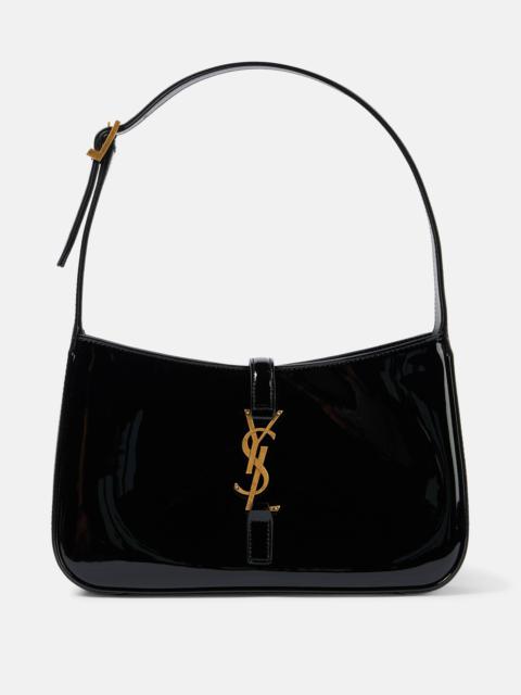 SAINT LAURENT Le 5 à 7 patent leather shoulder bag