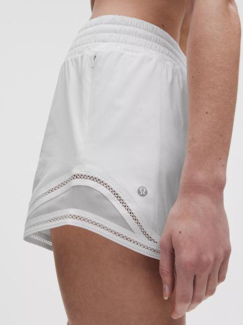 lululemon Hotty Hot High-Rise Lined Short 4" *Lace Trim