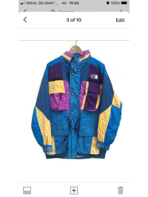 The North Face Rare vintage The North Face Colourblock Skiwear Jacket