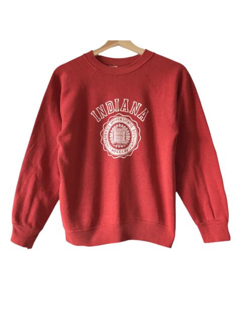 Other Designers Vintage - Authentic Vintage 70s Indiana University USA Logo Crewneck