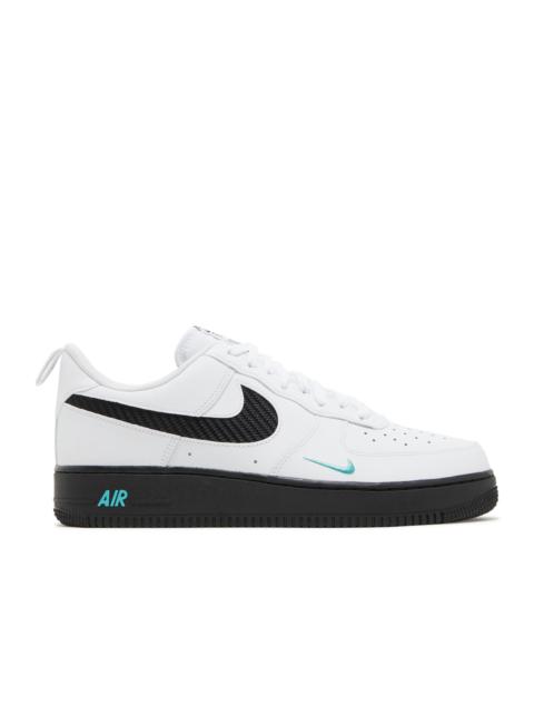 Nike AIR FORCE 1 '07 'WHITE BLACK TEAL'