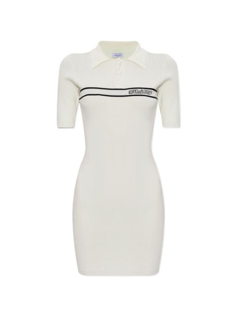 x Virgil Abloh short sleeve dress