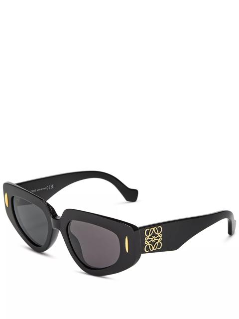 Loewe nagram Geometric Sunglasses, 51mm