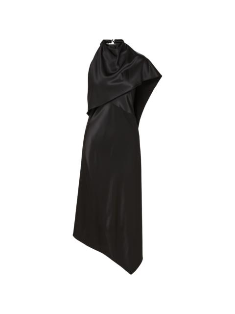 VERONICA BEARD WYNDHAM SILK MIDI DRESS