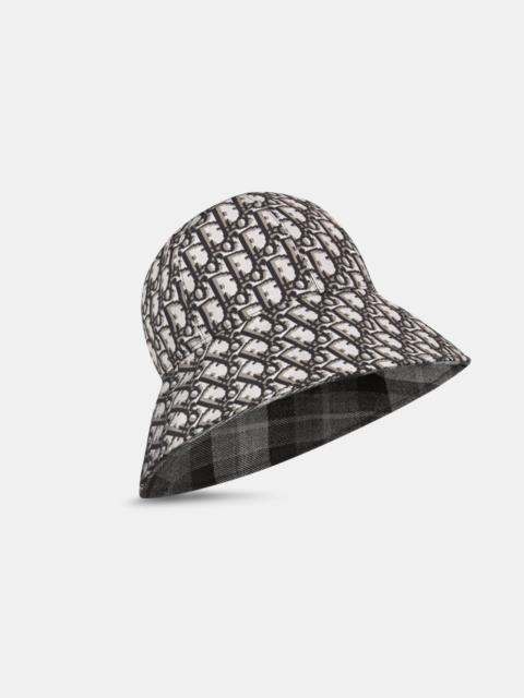 Dior Dior D-Tulipe Check’N’Dior Reversible Cloche
